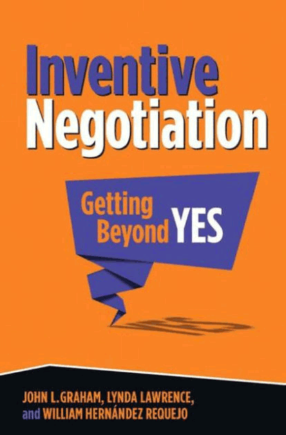 Image of book, Inventive Negotiation Getting Beyond Yes